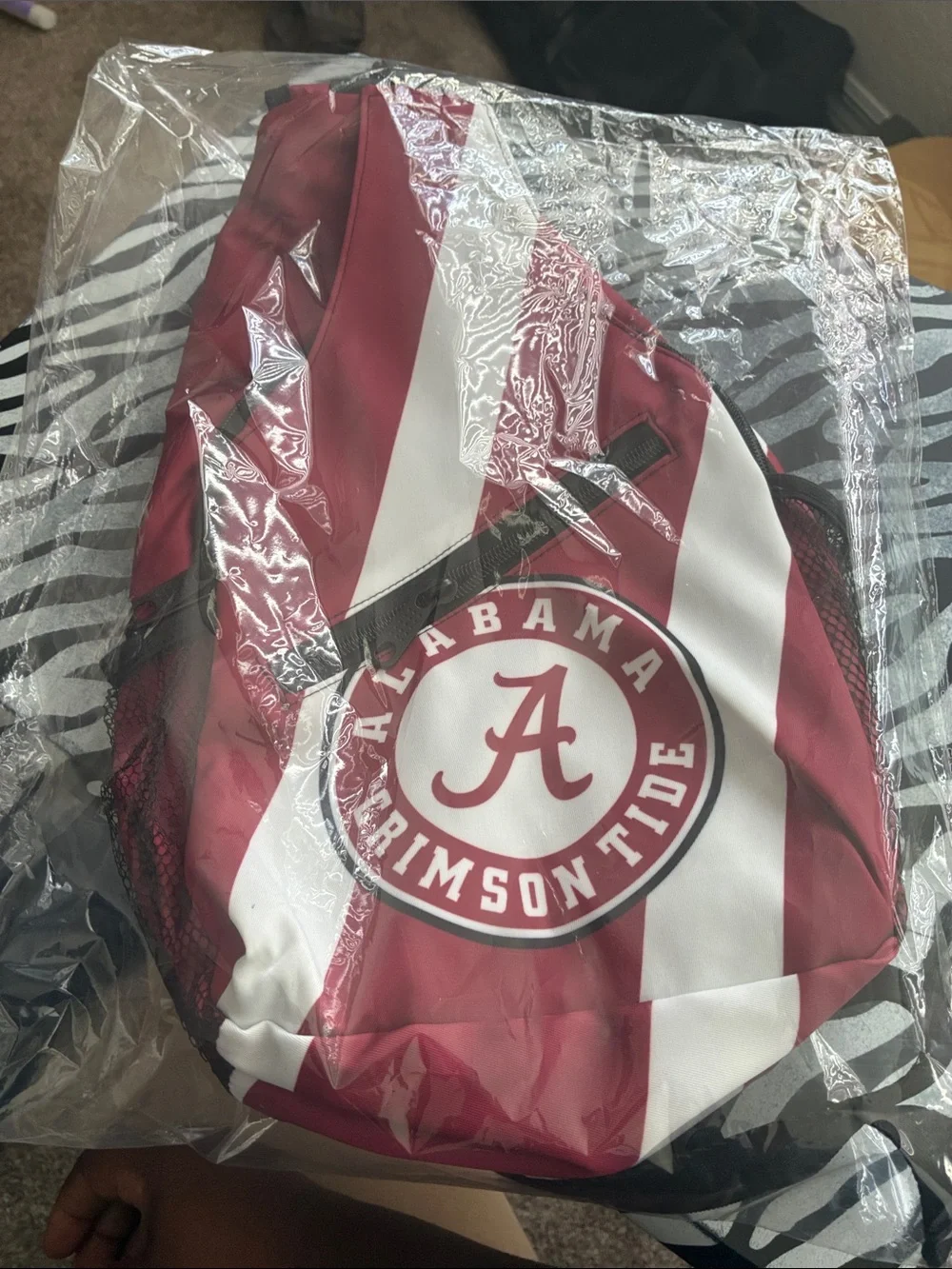 Alabama Crimson Tide Red Sling Crossbody Bag